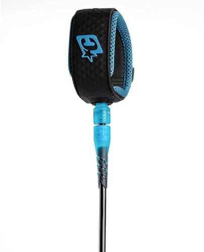 Creatures of Leisure Reliance Longboard Ankle 9 Leine, rutschfeste Manschette, Surefire Leash Release, Dual Edelstahl Kugellager-Drehgelenk, 2 Jahre Garantie