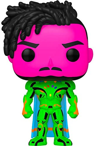 Funko Pop! Jumbo: What If - The King - Infinity Killmonger - (Blacklight) - Marvel What If - Vinyl-Sammelfigur - Geschenkidee - Offizielle Handelswaren - Spielzeug Für Kinder und Erwachsene - TV Fans