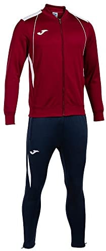 Joma Herren Trainingsanzug, 8XS - 3XL - Chandal Jacke mit Reißverschluss und Taschen – Hose mit Elastischem Bund, Kordelzug und Rippbündchen - Championship VII