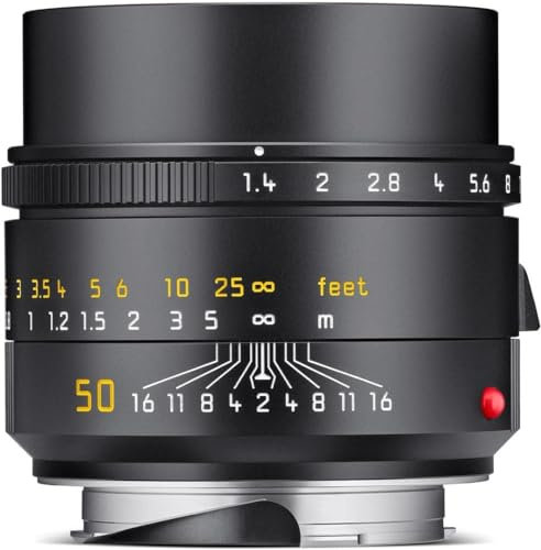 Leica Objectif Summilux-M ASPH 50 mm f/1.4, Noir