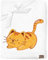 Be Mammy Warme Kuscheldecke Babydecke Blanket Baby Geschenk BE20-168 (Weiß - Katze)