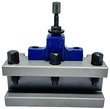 BLUEFOX TOOLS AD2090 Drehwerkzeughalter für A1 oder A Multifix Typ Schnellwechsel-Drehmeißel-Pfosten-Set, Halterhärte [HRC] 40, Klemmhöhe 10-20 mm