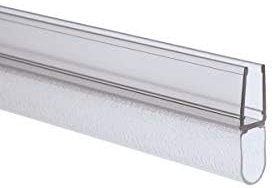 Schulte joint d'étanchéité de douche universel 100 cm à raccourcir pour pare-baignoire verre 4 à 5 mm, transparent