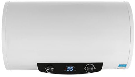 Tagtuell Serbatoio acqua calda da 70 l, scaldabagno orizzontale, scaldabagno elettrico con unità doccia e tubo