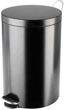 Hailo Poubelle de cuisine à pédale 20L Selekta noir