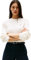 Tommy Hilfiger Women’s Fine Cable Knit Jumper, White (Ivory Silk), M