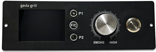 Geda Grill digitaler PID Controller, Steuerplatine für (Odin) Pelletgrills und Smokers, Ersatzteil Thermostat (Controller Standard)