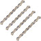 DIY-24H | 4 chaînes de tronçonneuse 3/8 44TG, 1,1 mm, longueur de coupe 30 cm, demi-gouge compatible avec Stihl MS170 171 192 181