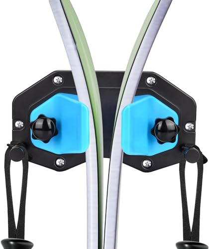 BOOSTEADY Ski-Wandhalterung, Snowboard-Wandhalterung, Wandmontage, Ski-Aufbewahrungsregal für Garage, Organizer-System, passend für jedes Ski-/Snowboard-Display (1 Stück)