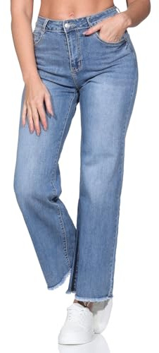 Hailys 7/8 C JN Ju44lina Frauen Stoffhose schwarz Streetwear
