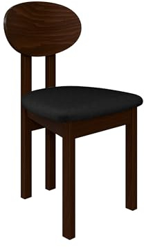 Mirjan24 Esszimmerstuhl Kizeko III, Polsterstuhl, Rahmen aus Buchenholz Gepolsterte Sitzfläche aus Stoff Stuhl für Arbeitszimmer Esszimmer Küchenstuhl (Nuss/Kronos 07)