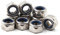 M10 Tuerca de seguridad hexagonal métrica 304 Inserto de nylon de acero inoxidable (20 piezas)