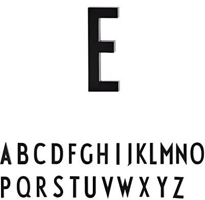 Design Letters Floating House Letters (A-Z) | Aluminium House Numbers | Modern Door Numbers Black | 50mm House Signs Designed in Denmark | Alphabet for Street, Home, Address, Front Door, Apartment