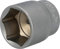 BRILLIANT TOOLS BT022818 Llave de vaso hexagonal de 1/2, 32 mm [Powered by KS TOOLS]