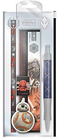 Star Wars The Rise of Skywalker Schreibwaren-Set, hell gegen dunkel