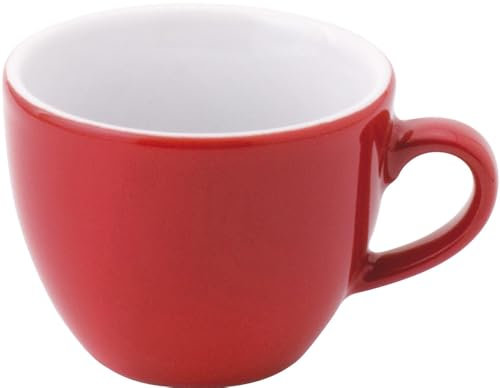 KAHLA 204715A69462C Pronto Colore Espresso-Obertasse 0,08 l cherry red|rote Espressotasse aus Porzellan
