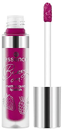 Berry On... Lipstick 02 Berry Beautiful Matte Liquid Lipstick ESSENCE