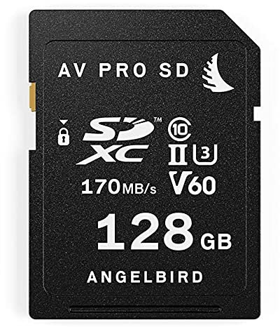 Angelbird SD Card AV PRO UHS-II 128GB V60