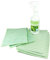 PUTZMUNTER Bambus Premium Komplett-Set Inkl. 750ml Bambusreiniger 6 teilig Poliertuch Vorreinigungstuch