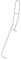 Handlauf gebogen L1860x515mm nur f. Holm73mm GST 30293