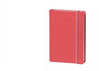Quo Vadis – EUROTEXTAGENDA – Hardcover mit Gummizug – Tageskalender August 2021 bis Juli 2022 – 12 x 17 cm – Korallenrosa