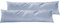 Pure Label 2er Set Mako Satin Seitenschläferkissen 40x145 cm aus Baumwolle in hellblau - Traumhaft weicher Kissenbezug für Seitenschläfer passend zu unserer Bettwäsche Sets