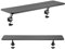 Ergo Office ER-409 Monitorständer 13~32 bis max. 20kg Tischplatte Regal 100x26cm Regalbrett Tischhalterung Tischbefestigung Schreibtisch Befestigung