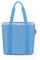 reisenthel thermoshopper Kühltasche für den Einkauf oder das Picknick mit 2 Trageriemen Aus wasserabweisendem Material, Couleur:Twist Azure