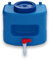 Varile Dispensador de agua de 10 litros con jabonera para camping, garaje y exteriores, resistente a la intemperie, resistente a los rayos UV con posibilidades de suspensión