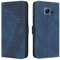 OKZone Kompatibel mit Samsung Galaxy S7 Hülle, Handyhülle Samsung S7, PU Leder Tasche Wallet Schutzhülle Galaxy S7, Flip Cover Klappbar Brieftasche Etui mit Magnet Kartenfach TPU Lederhülle (Blau)