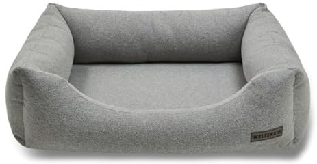 Wolters Hundebett Dream-Well Hero, Größe:83 x 71 x 24 cm, Farbe:hellgrau
