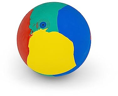 WV Gymnastikball Klein - 16 cm - Gummiball Klein - Rehabilitation - Kleiner Gymnastikball - Ball - Bunt