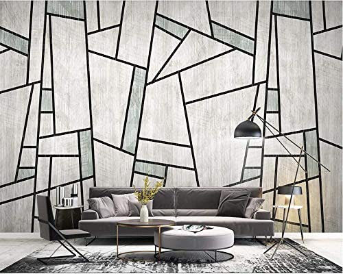 Wandbild Tapete, 3D Abstraktes Geometrisches Muster Selbstklebende Tapete Zum Abziehen Und Aufkleben Für Wohnzimmer, Schlafzimmer, Tv-Hintergrund, Büro, Restaurant, Moti 200 (Breite) x 150 (Höhe) cm