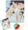 SEVSO Personalisierter Foto-Kreuzstich, Individuell Bedrucktes Stickset, Personalisiertes Design, VollstäNdiges Stickfotomuster (Rectangle)