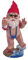 Sosoport 1pièce Figurine De Jardin Résine Décoration De GNOME Maillot De Bain pour Extérieur Ornement Adorable pour Pelouse Et Jardin pour Maison