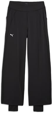 PUMA Unisex Modest Pants Gestrickte Hosen, PUMA Black, S