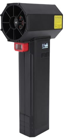 Souffleur d'air, Ventilateur Turbo Jet Réglable à 3 Vitesses, Mini Souffleur à Jet Léger pour Voiture, Turbo Air Duster avec Un Design Ergonomique, Dépoussiéreur électrique pour