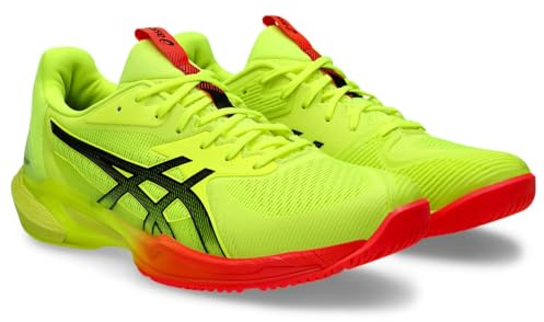 Asics Herren Solution Speed FF 3 Paris Sneaker, Safety Yellow Black, 39 EU