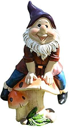 Gartenzwerg Figuren Für Außen, Harz-Elfen-Statue, Lustiger Zw-erg, Wetterfeste Harzzwerge, Gartendekorationen, Gartenzwerge Gartendeko Für Drauß