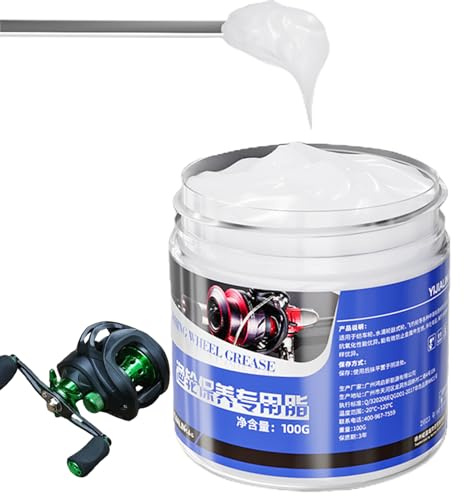 Fishing Reel Cleaning Kit, Marine Fishing Reel Oil - Fishing Reel Grease with Rust Protection, Fishing Reel Care Accessories, Fishing Reel Lubricant