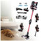 MeLtor Aspirateur Balai Laveur sans Fil 5 en 1 Compact - Puissant 16000Pa, Balai Aspirateur sans Fil pour Sol Dur Tapis Poils d'animaux Voiture