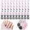 Nail Charms, 70 Pcs 3D Nail Charms 7 Styles KT Cartoon Little Cat Nail Charms Decorations DIY Nail Art Decorations Supplies Jewelry Phone Cases Multi Use Nail Charms Home Cute Nail DIY Accessories