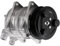 Galloparts 489-18-00074-35 180007435 12V Compresor de aire acondicionado 18-00074-35 compatible con compresor Valeo