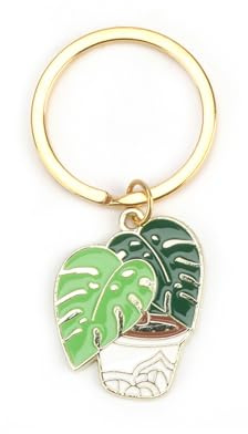 Schlüsselanhänger Mit Kreativem Pflanzen-Design, Minimalistisches, Stilvolles Pendant Für Jede Tasche, Geschenk Für Frauen, Geburtstagsgeschenk, Freundschaftsgeschenk Oder Geschenke Für Freundin