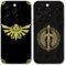 nurkorki 2 Stück Cartoon Anime Handyhülle für iPhone 13 6.1, Cool The Legend of Zelda Muster Design Schutzhülle Weich TPU Silikon Stoßfest Bumper Case, Totems