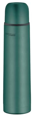 THERMOcafé by THERMOS TC Beverage Bottle Moss Green Mat 0.70 L, Thermos Flask with Stainless Steel Cup, 12 Hours Hot & 24 Hours Cold, Leak-Proof, for School, On The Go and Office