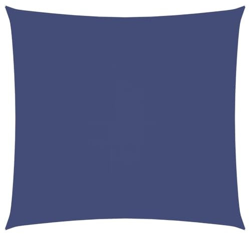 Eleganz Toldo cuadrado de 7 x 7 m de tejido Oxford recubierto de poliuretano, color azul, ideal para jardín, terraza y zona de piscina, protección UV y durabilidad