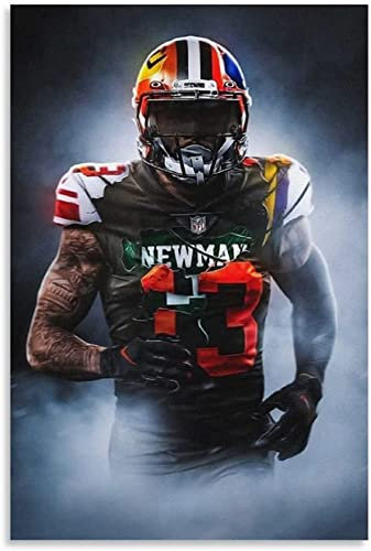 RIDAEX Poster und Drucke 50 * 70cm Senza Cornice Football americano Odell Beckham Jr. Leveland Browns stampa dipinti per soggiorno camera da letto decorazione