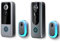 GuardianBell Pro – Smart WiFi Doorbell & Security Cam in One, Live View and Two-Way Audio, Motion Alerts, Local Recordings and Auto Snapshots (Mix)