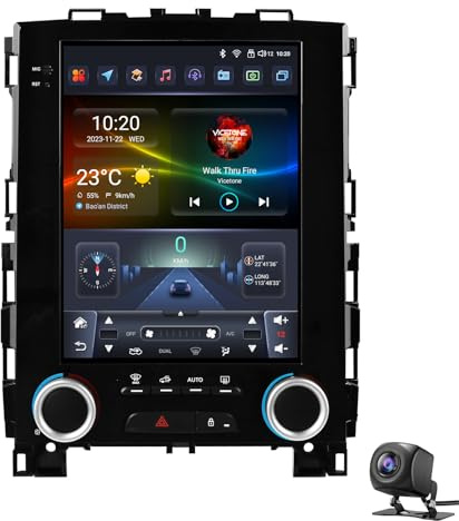 Genérico Radio con Android 15 para Renault Megane 4/Koleos/Talisman (2017-2019), Pantalla táctil HD de 9,7, CarPlay, GPS, Bluetooth, Dab+, WiFi 5G, FM RDS, USB, SWC, DSP, Compatible con cámara Trase